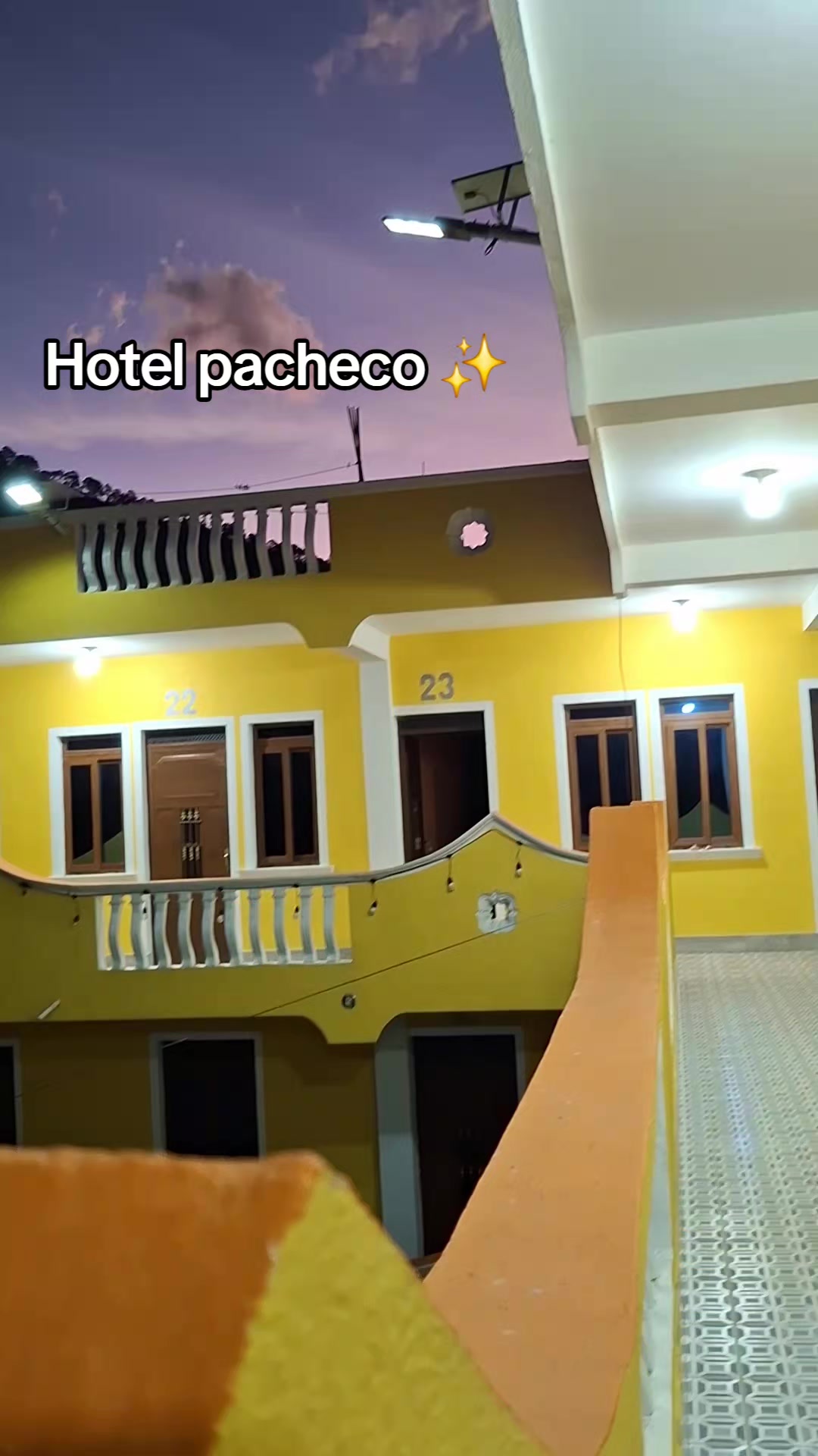 @Hotel pacheco