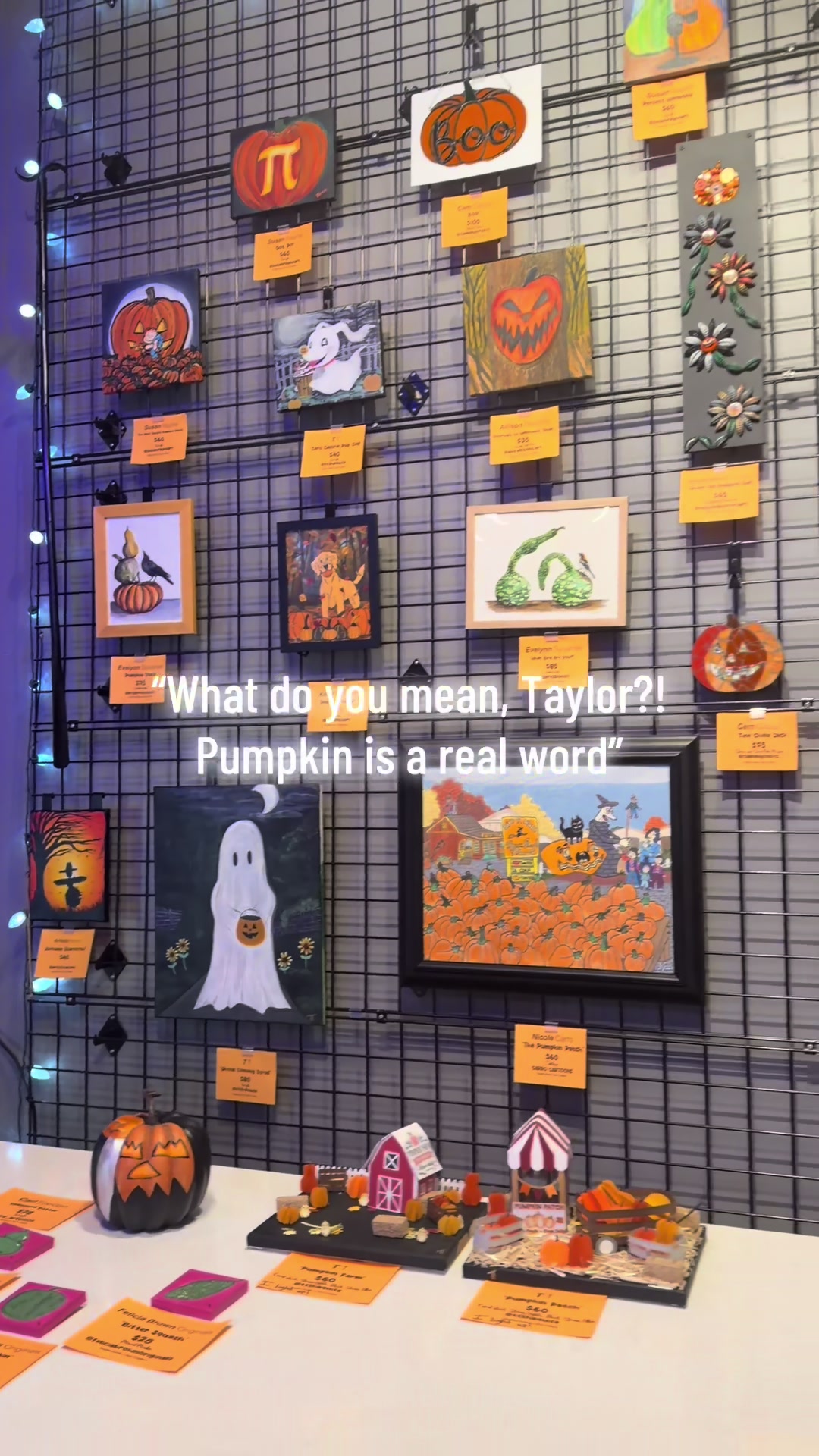 @taylor’s art and hosted shows