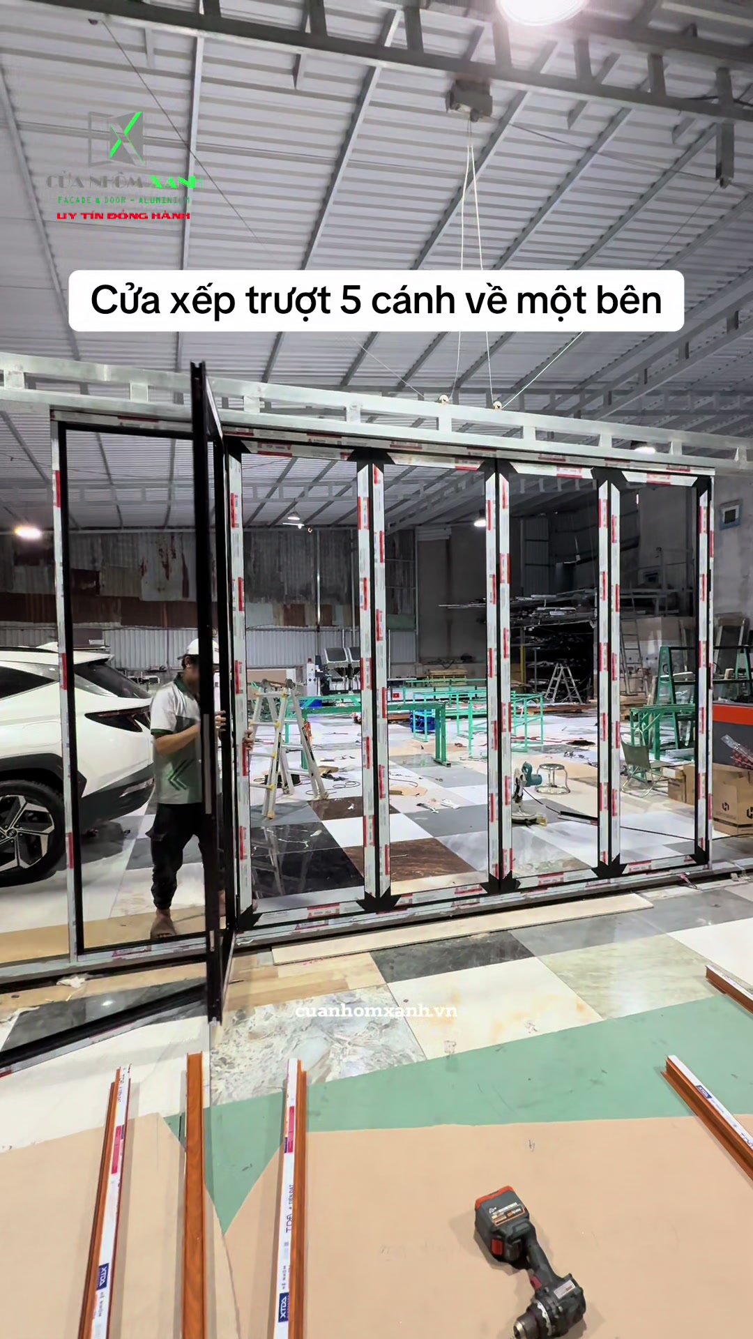 @Cty Cửa Nh&ocirc;m Xanh