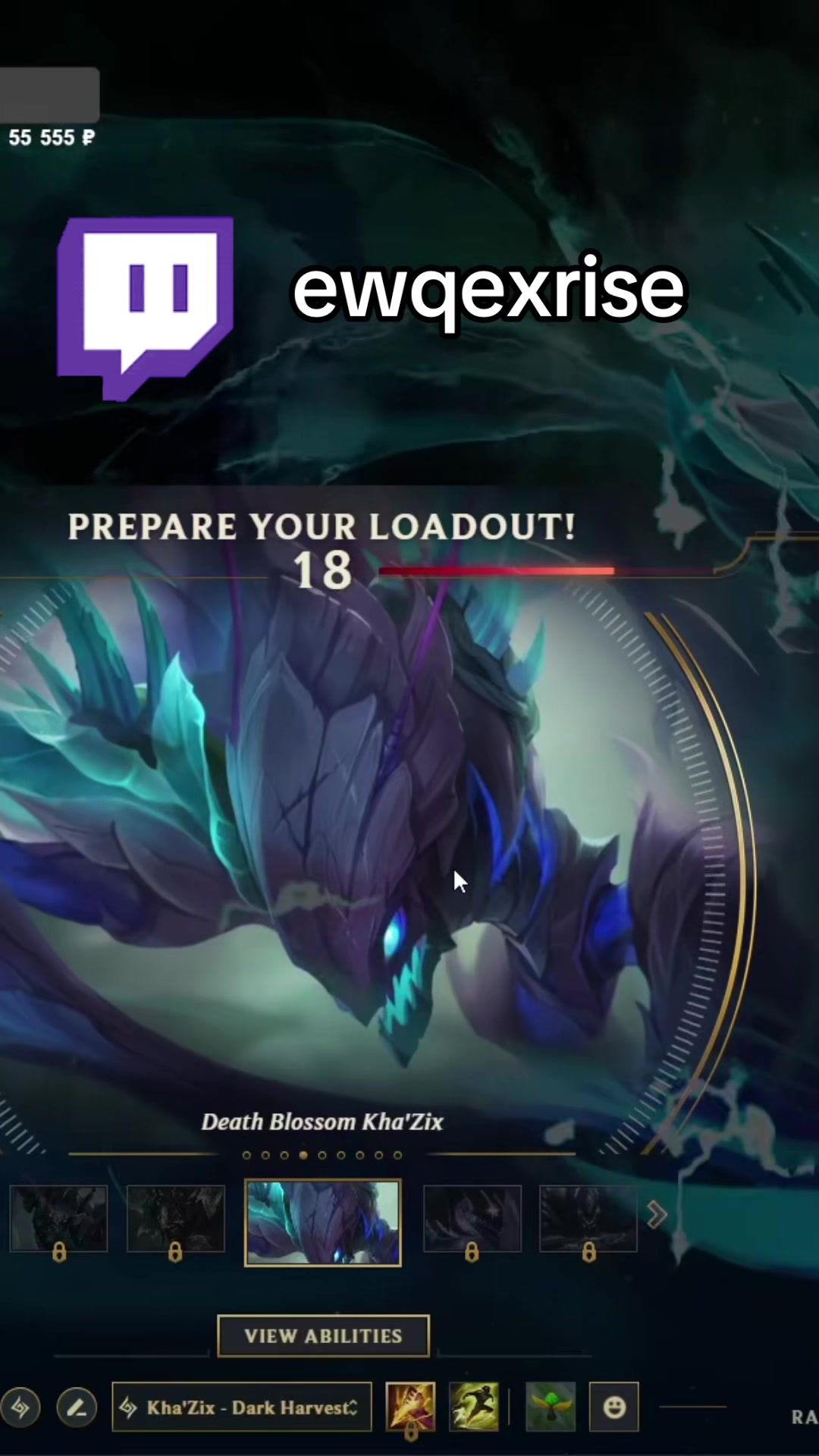 @twitch.tv/ewqexrise