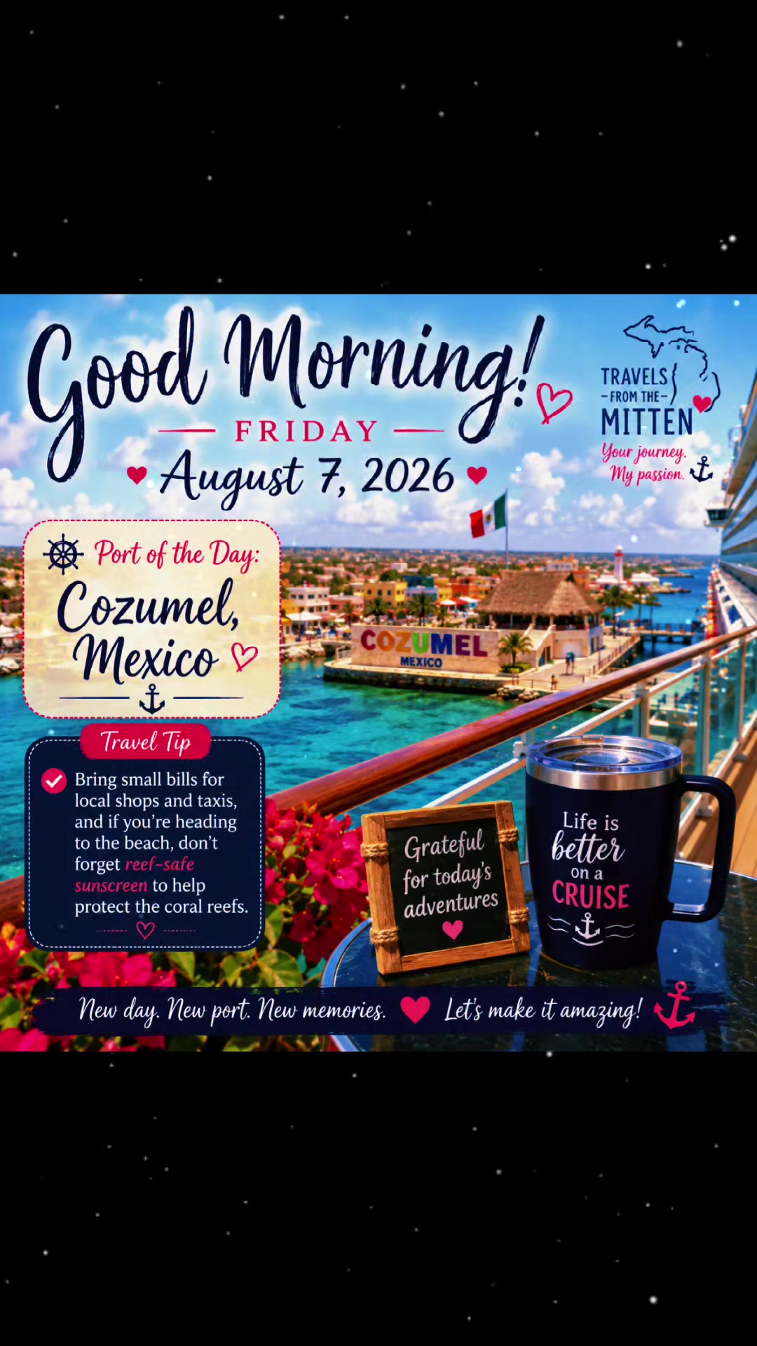@TravelsFromTheMitten ❌💲🚢