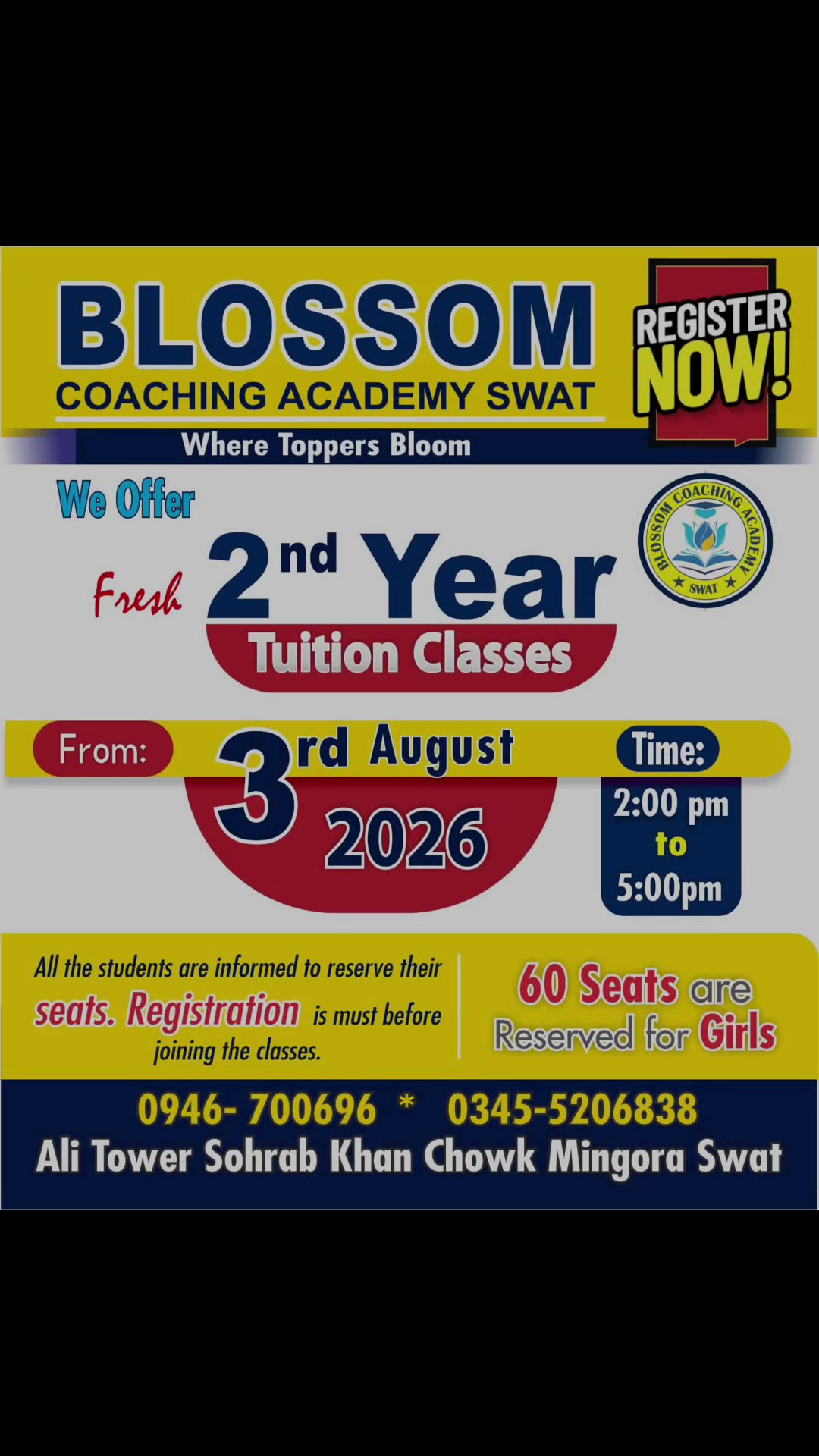 @Blossom Coaching Academy Swat