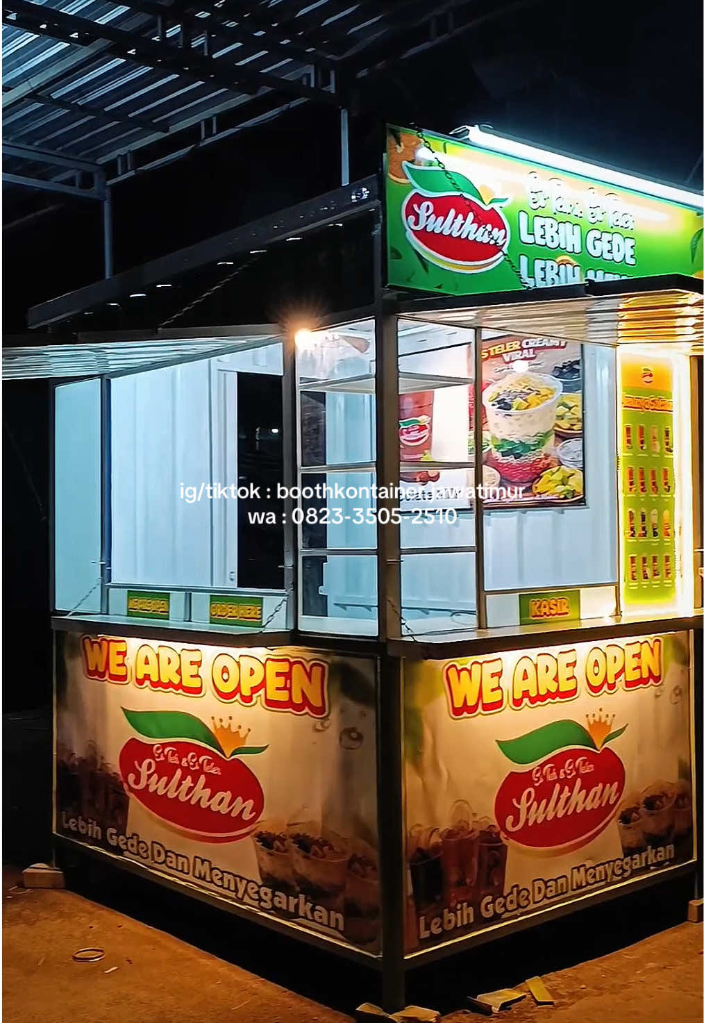 @Booth Container Jawa Timur