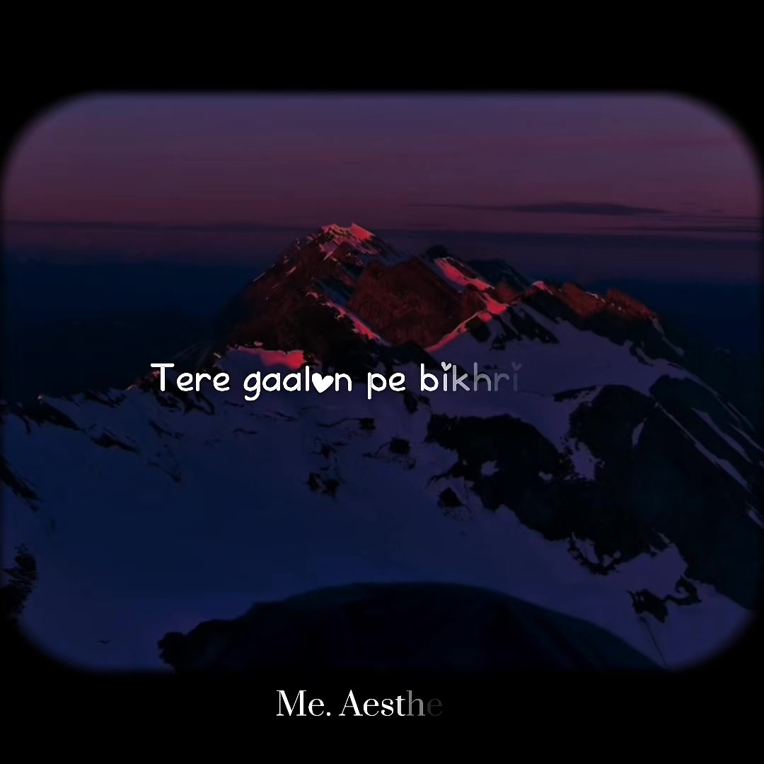 @Mr. Aesthetic