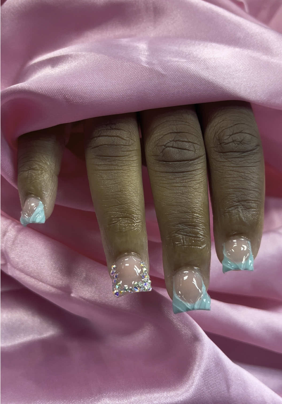 @💎Diamond Pressed Nails | TipC