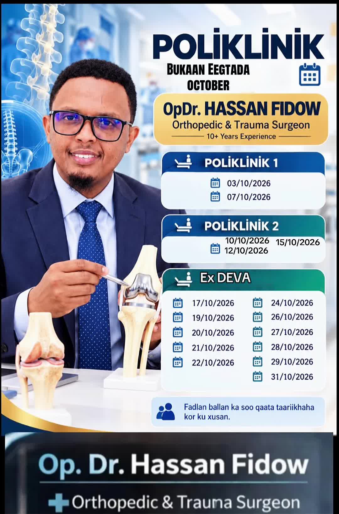 @DrHassan Fidow