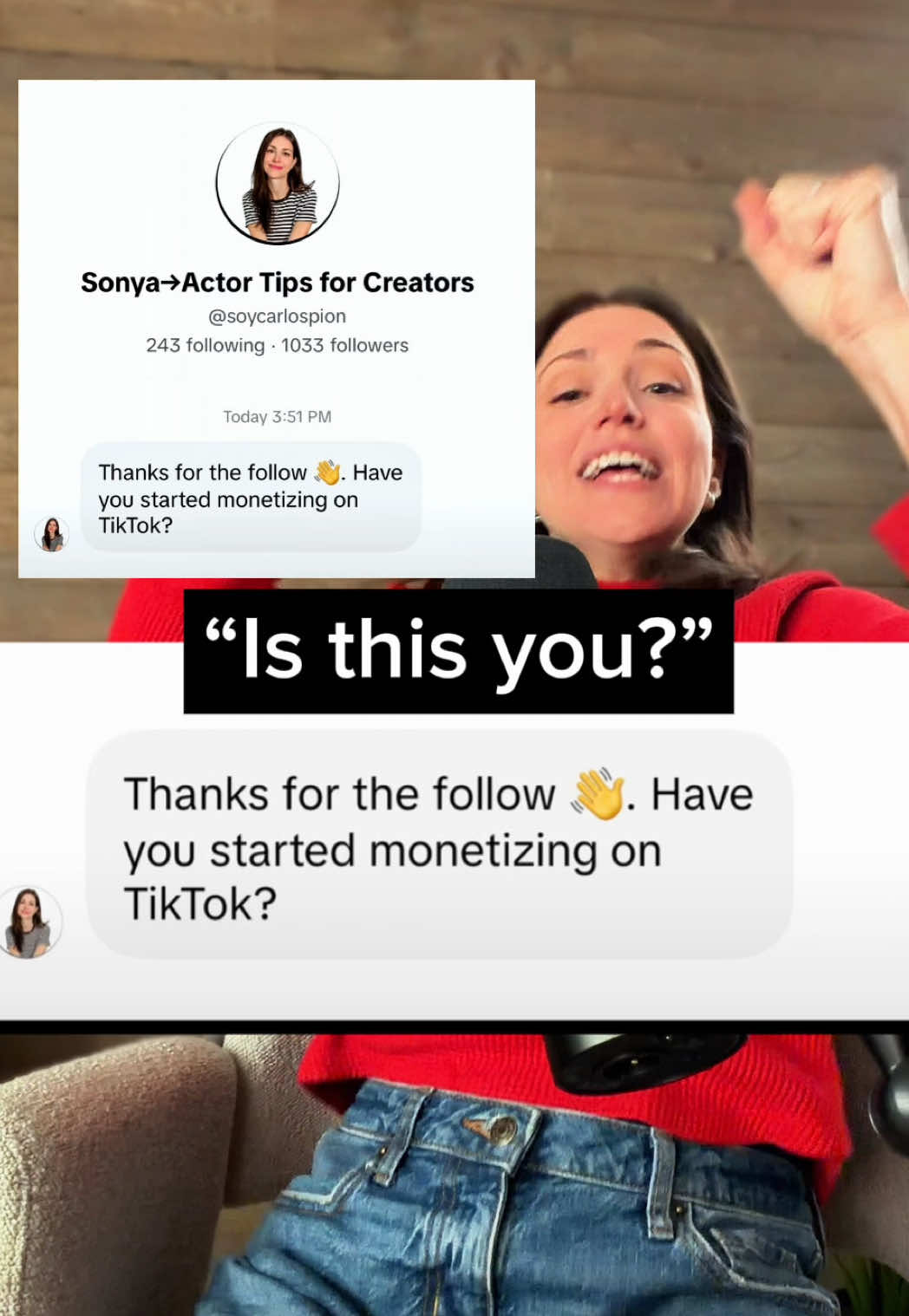 @Sonya→Actor Tips for Creators