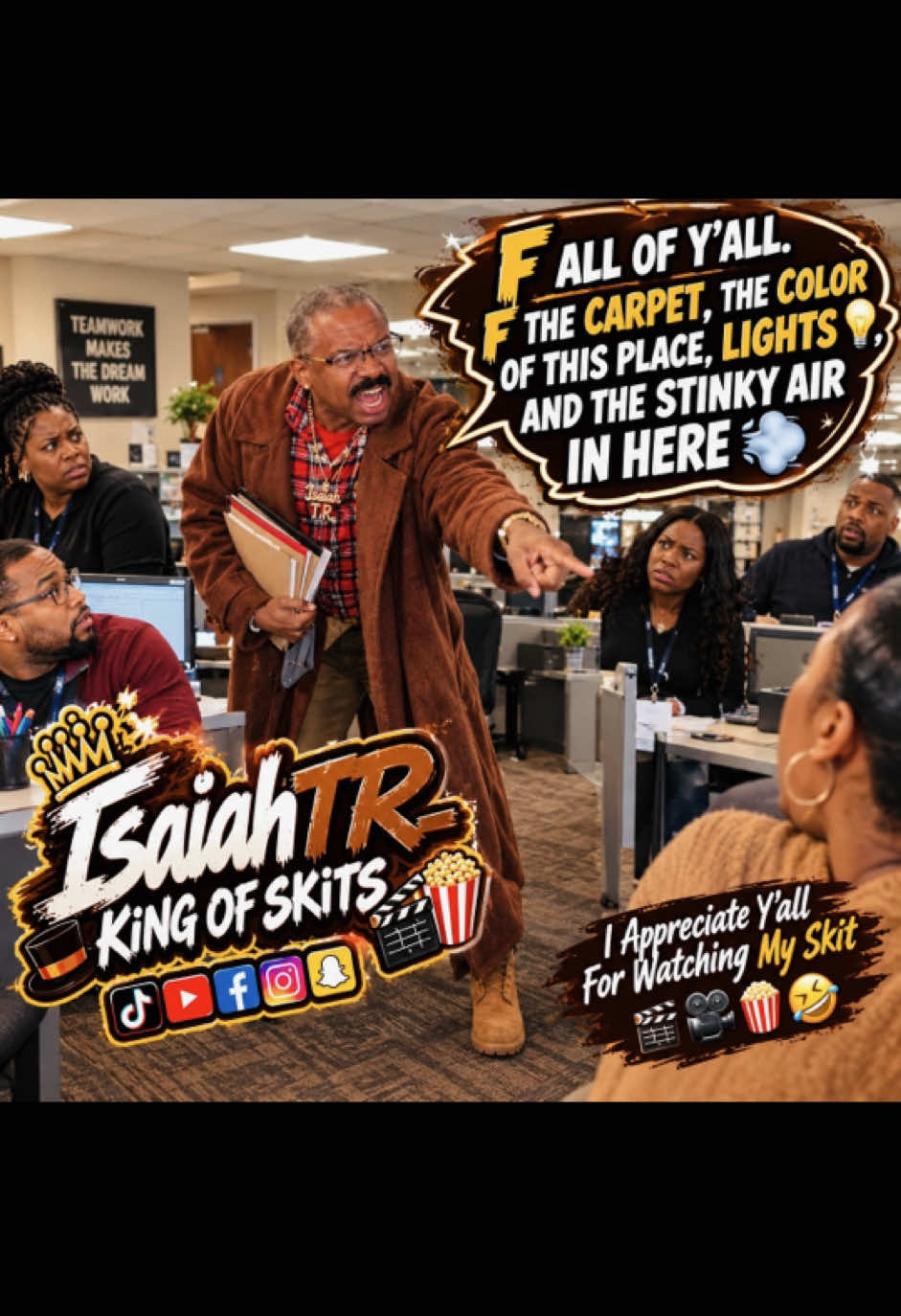 @🎬🍿IsaiahTR_ King Of Skits 🎩