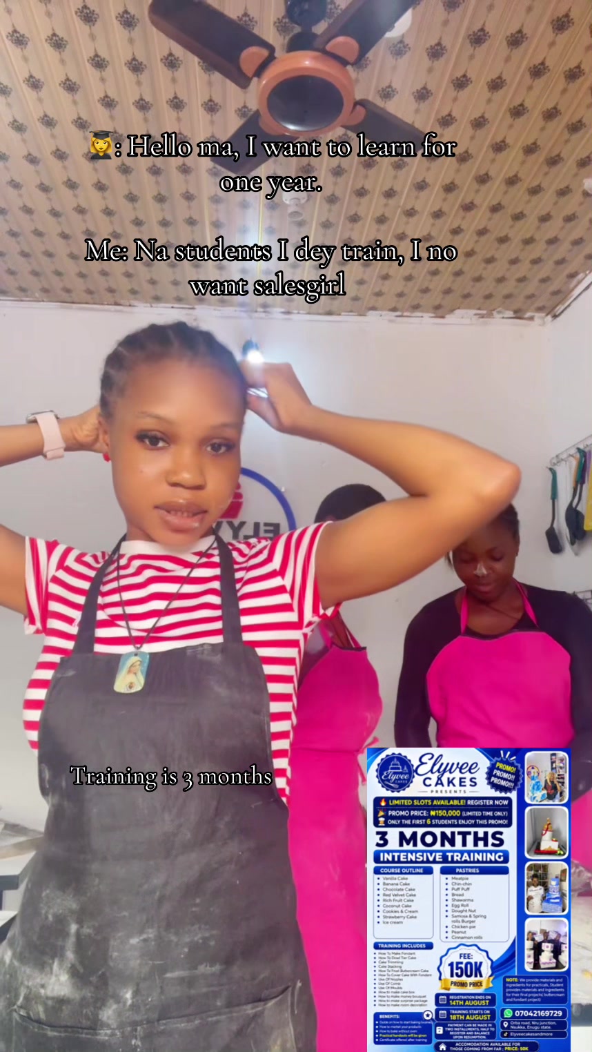 @CAKES AND TRAINING IN NSUKKA