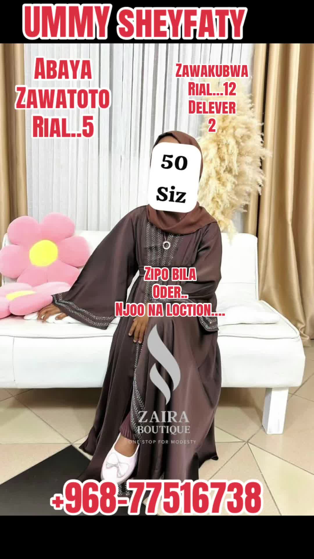 @UMMY SHEYFAT FASHION ABAYA