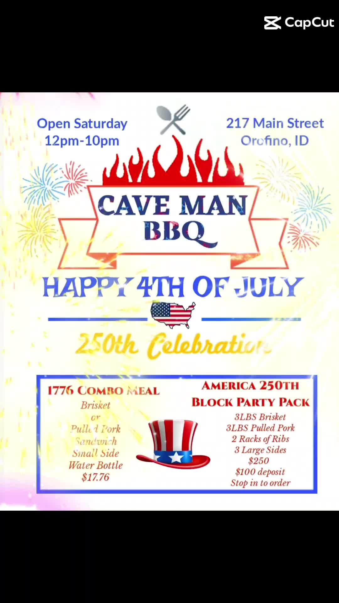 @Cave Man BBQ Orofino