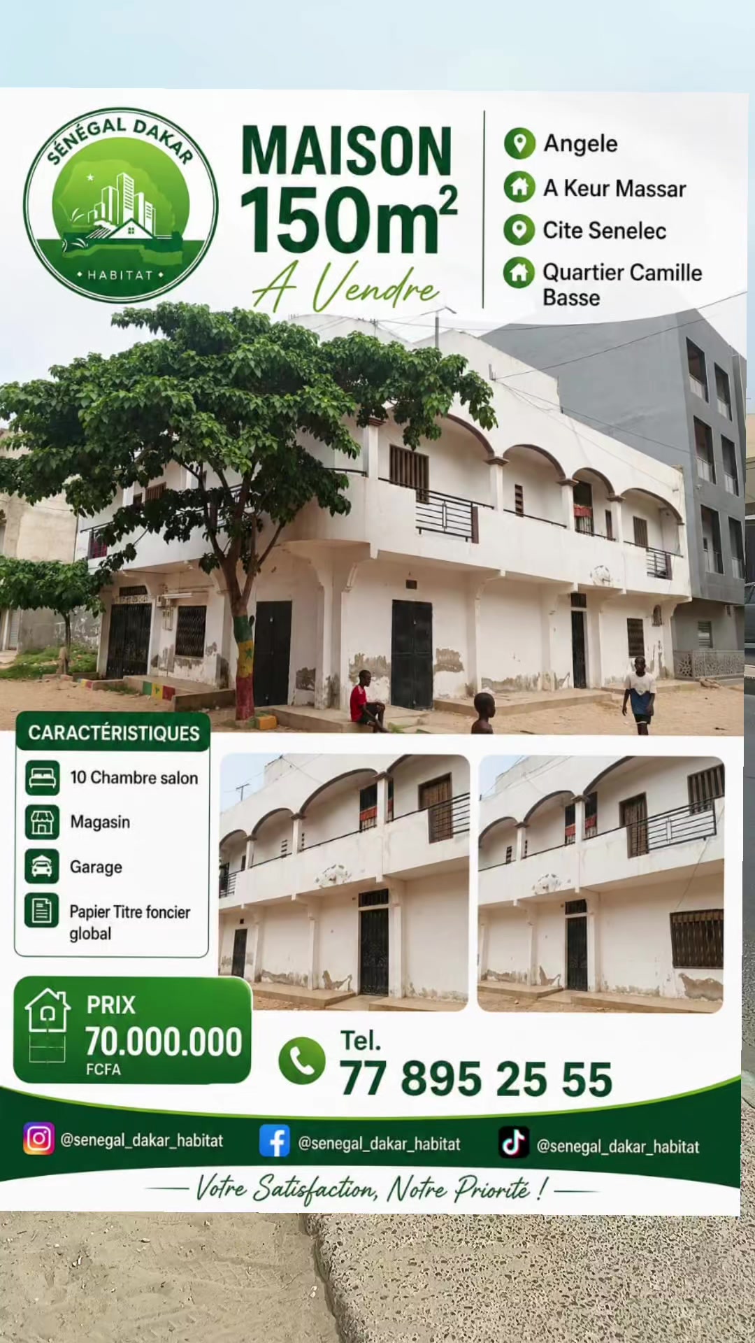 @Sénégal dakar habitat 🇸🇳