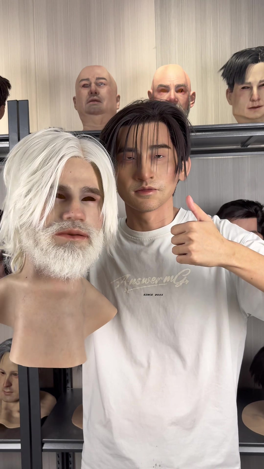 @Chaoxin.silicone.Mask
