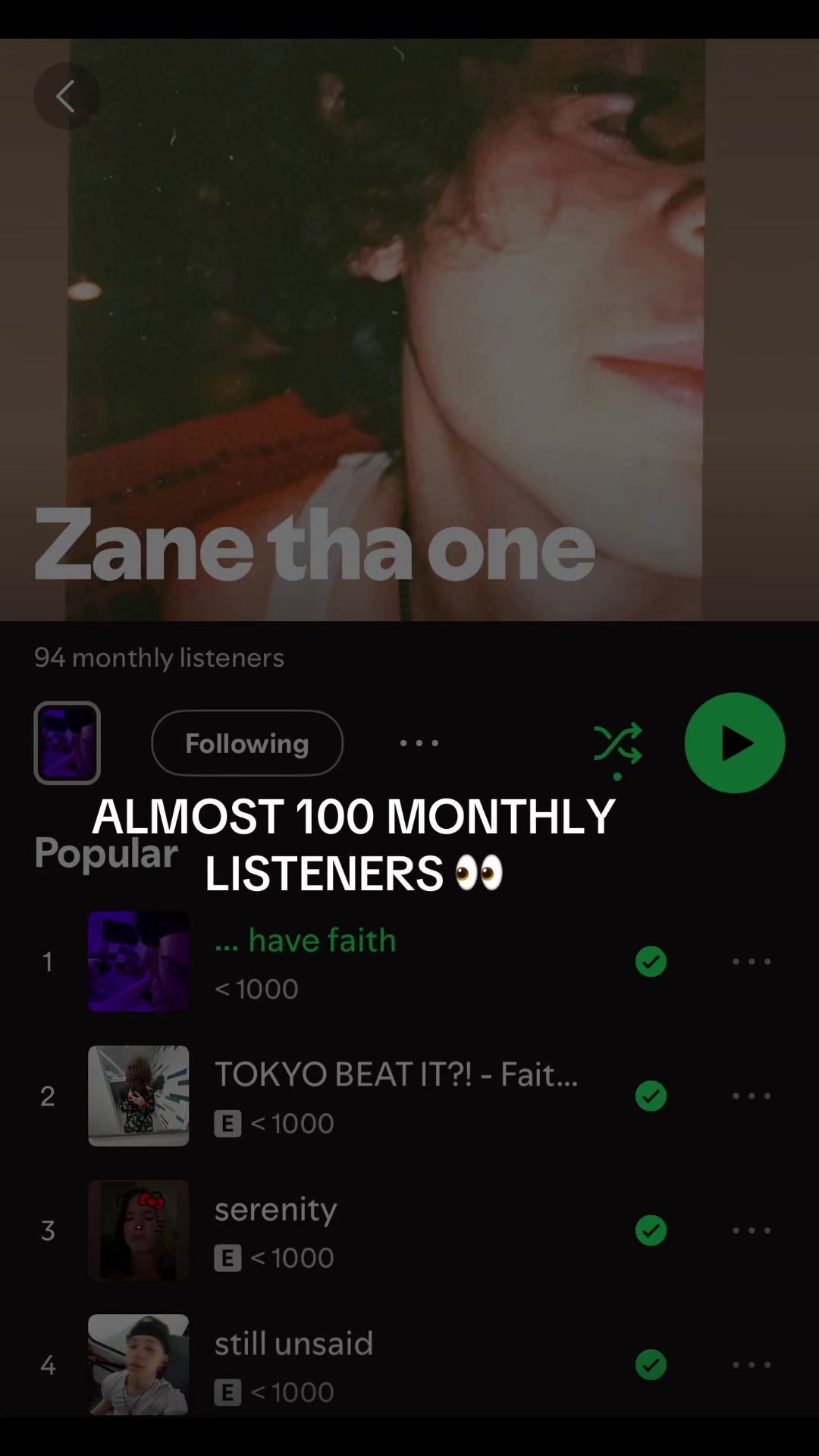 @Zane tha One