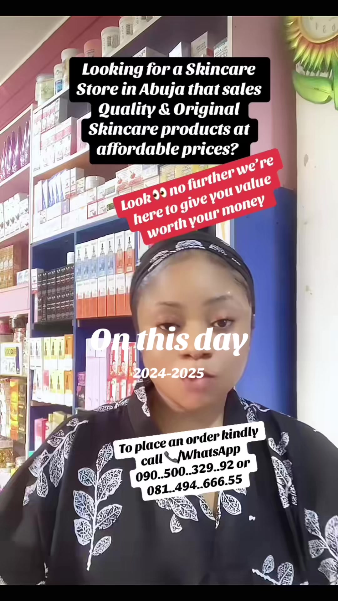 @SKINCARE VENDOR IN ABUJA