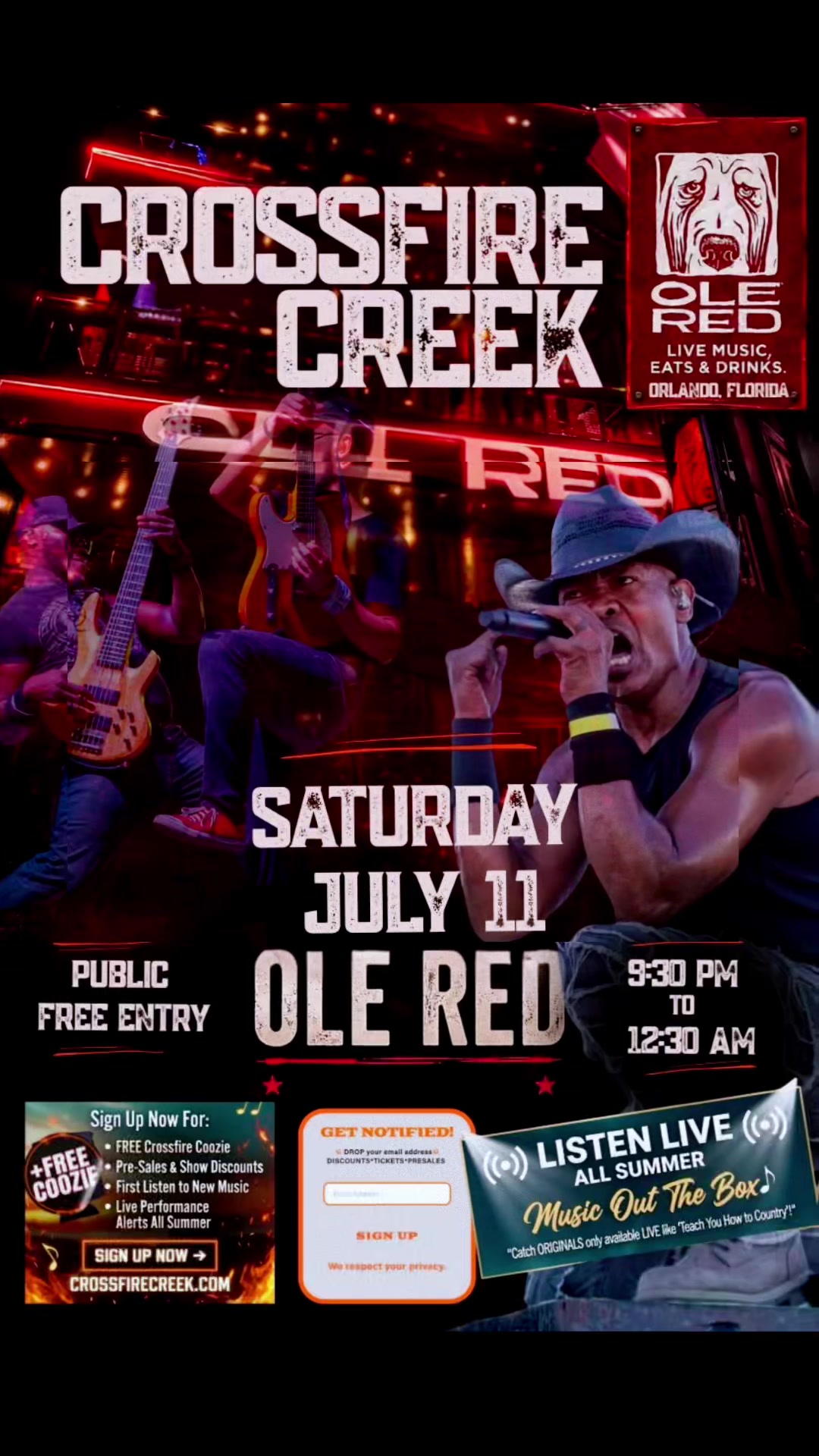 @Crossfire creek band