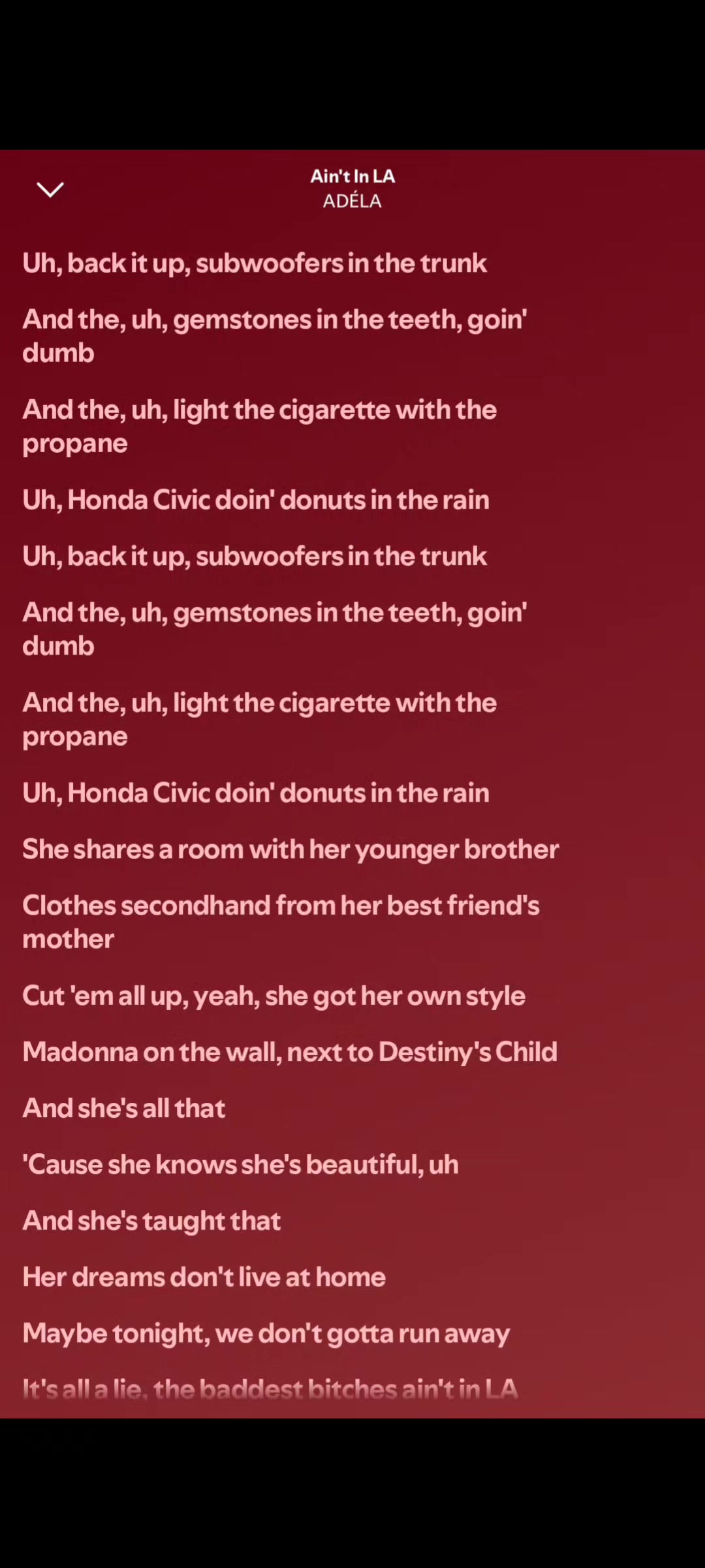 @daily song by nayla