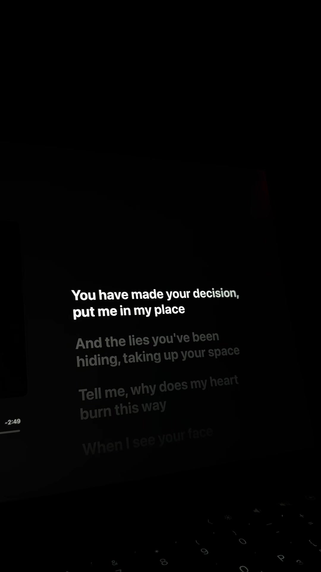 @SONG LYRICS