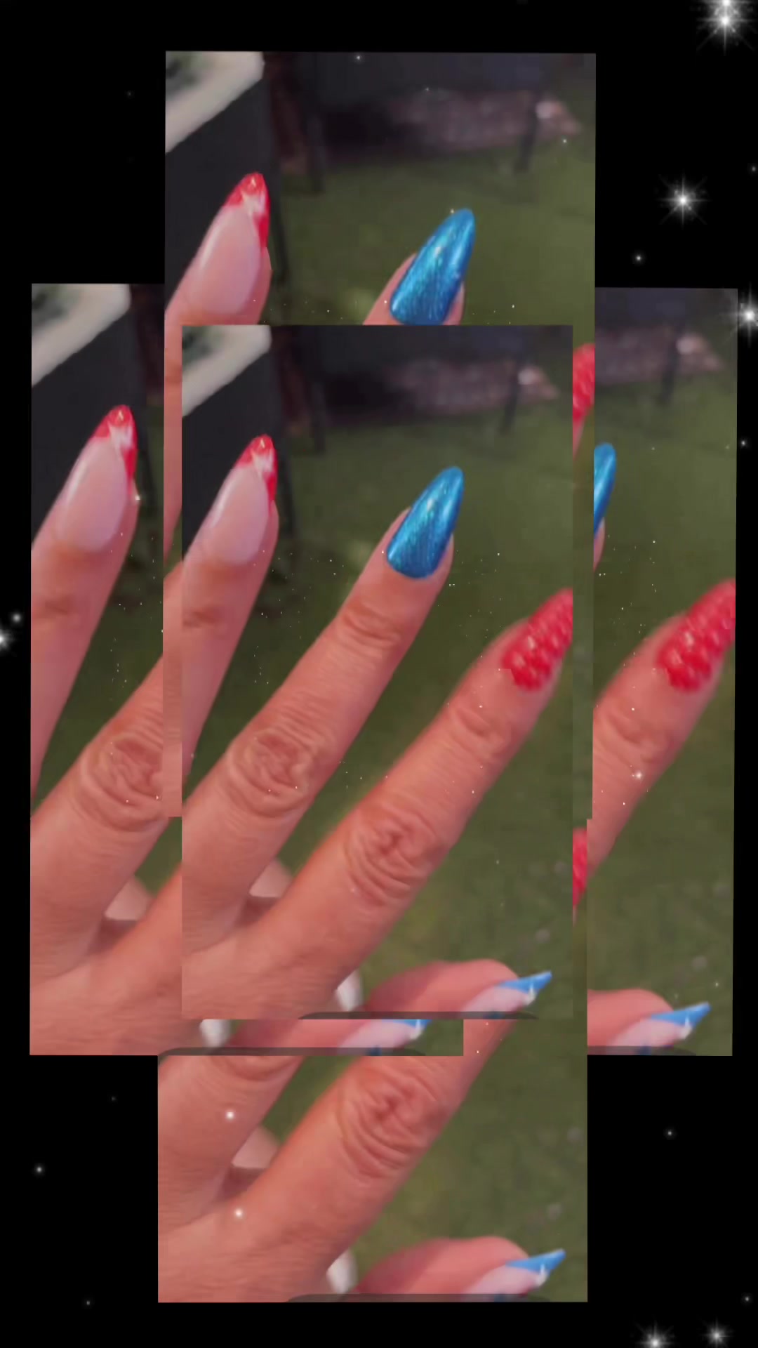 @๐ Dawn | Red Aspen Nails