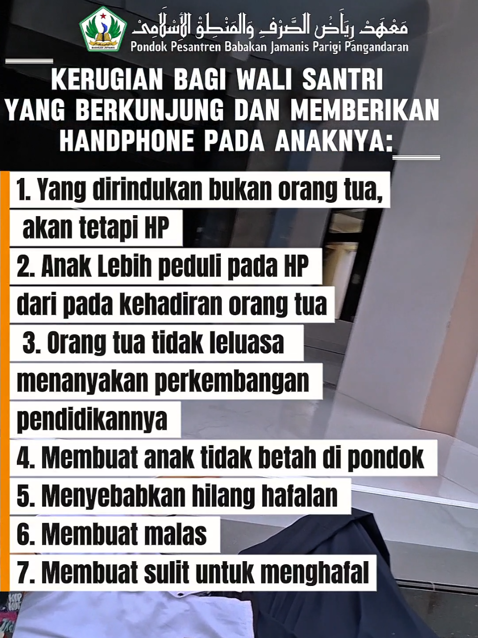 @Ponpes Babakan Jamanis
