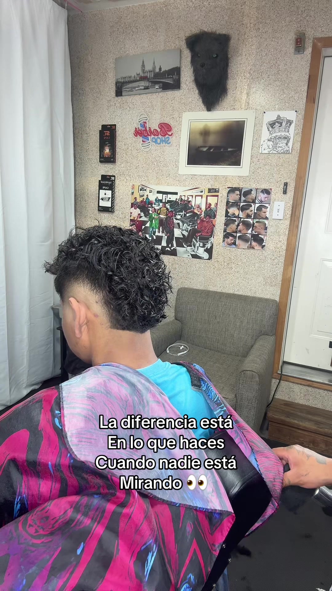 @Isa&iacute; barber