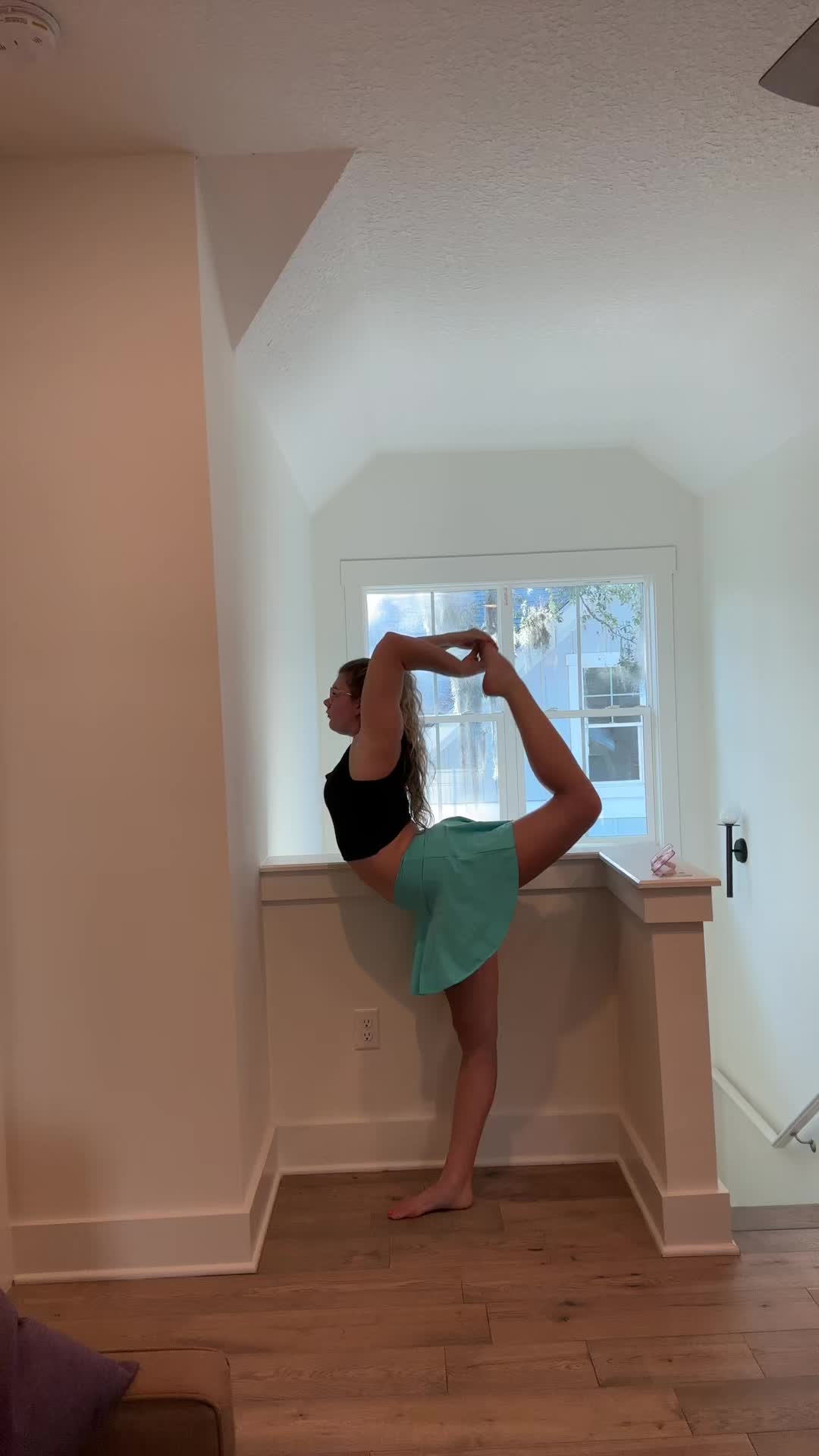 @Olivia is very flexible