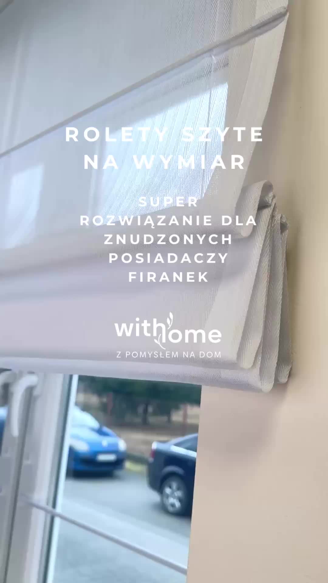 @Withome Firany Zasłony Rolety