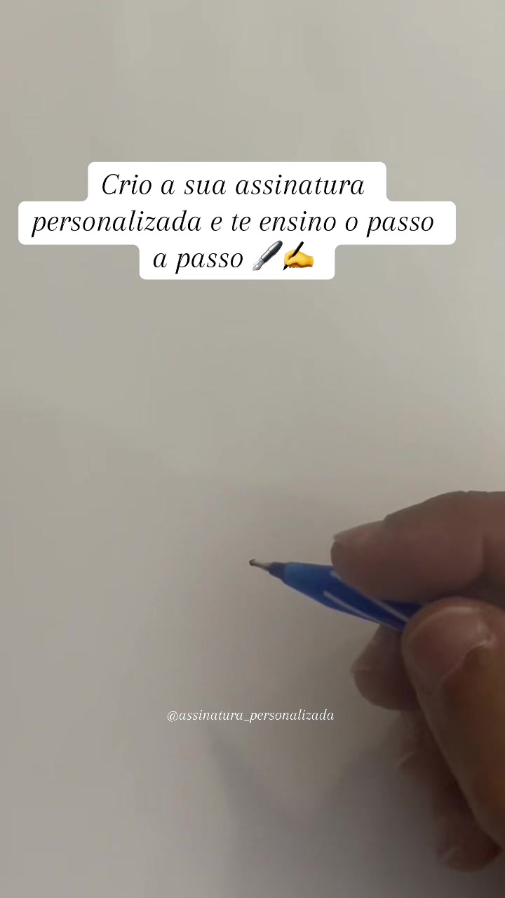 @Assinatura personalizado