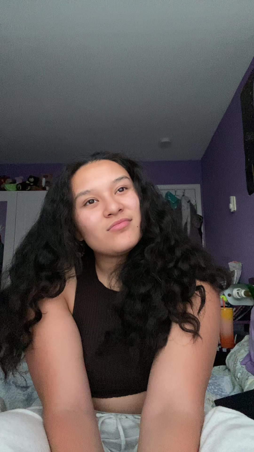 @a girl w/ poofy hair