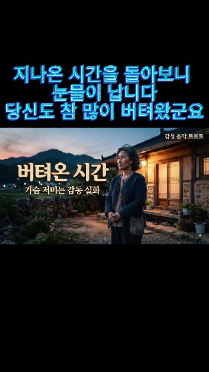 @감성 음악 트로트