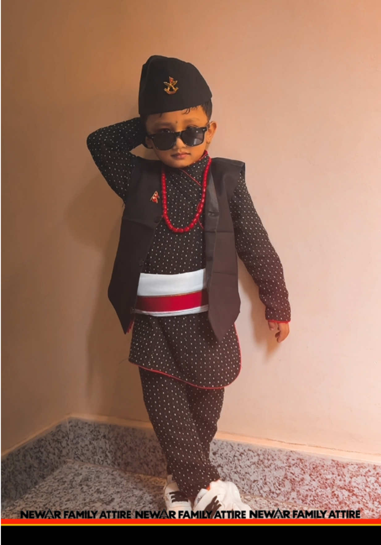 @Newar Family Attire