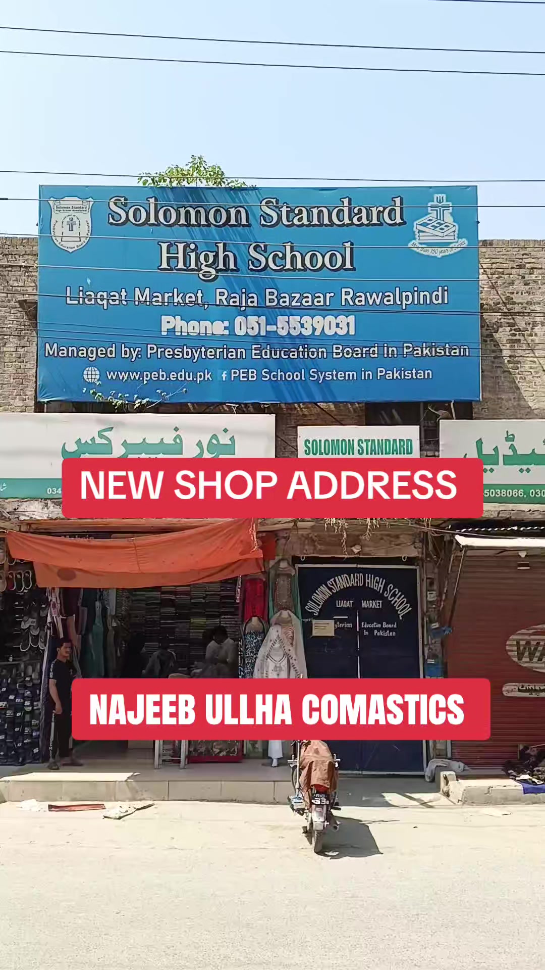@NAJEEB COMASTICS Raja bazar