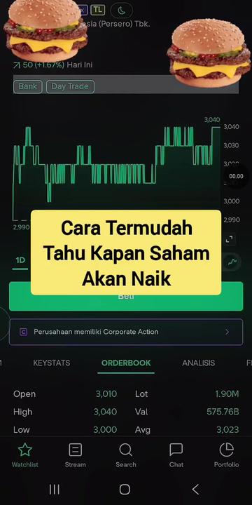 @Tool Saham di Bio Profil