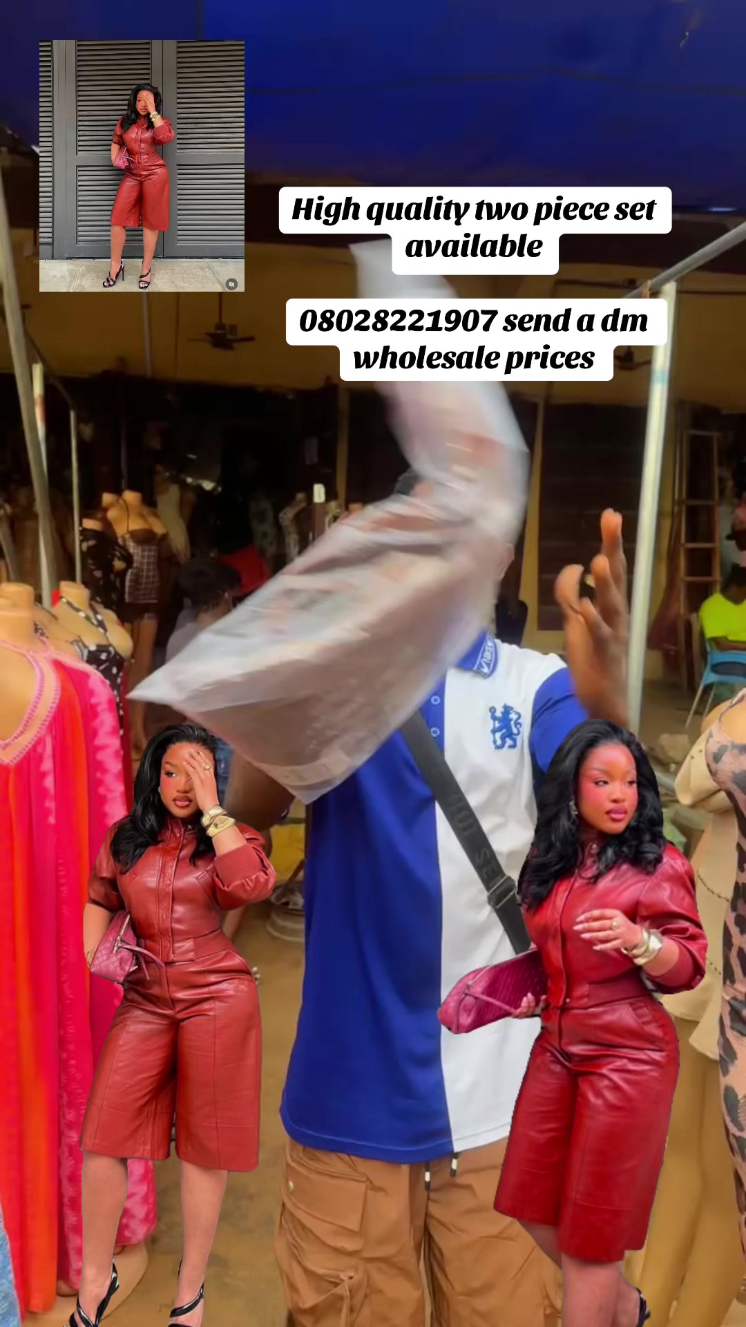 @Cloth vendor in main market🛍️