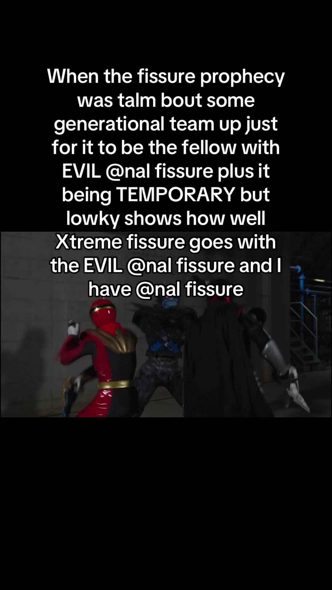 @The random fissure