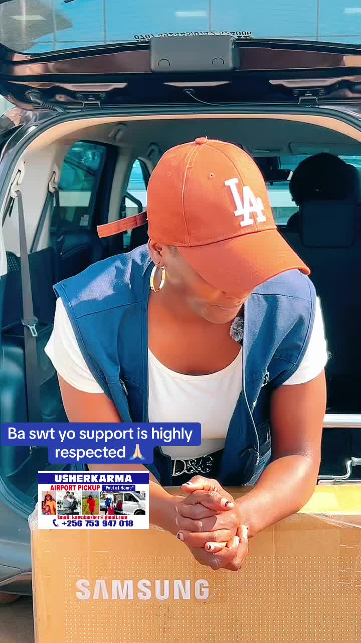 @USHERKARMA AIRPORT PICKUP 🇺🇬