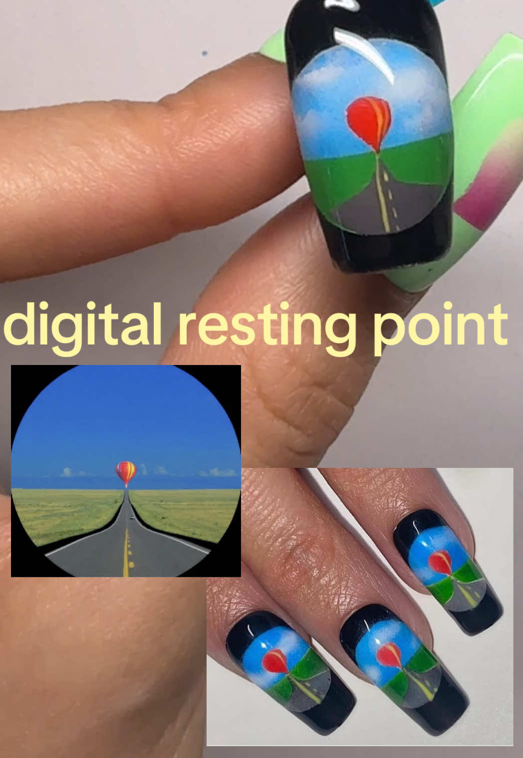 @Geranium Duet Nails ๐ง๐ชฉ๐งธ