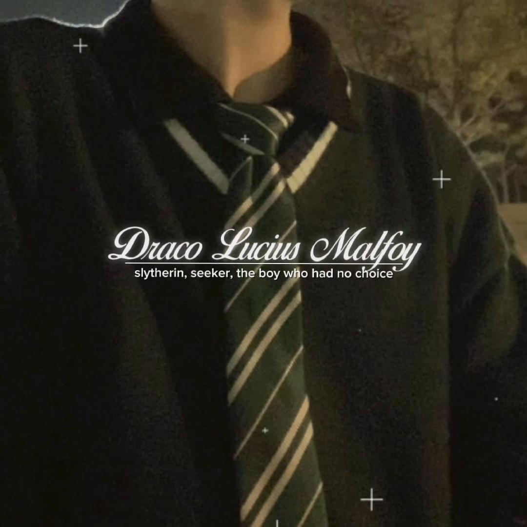 @real life draco malfoy ⚯ ͛