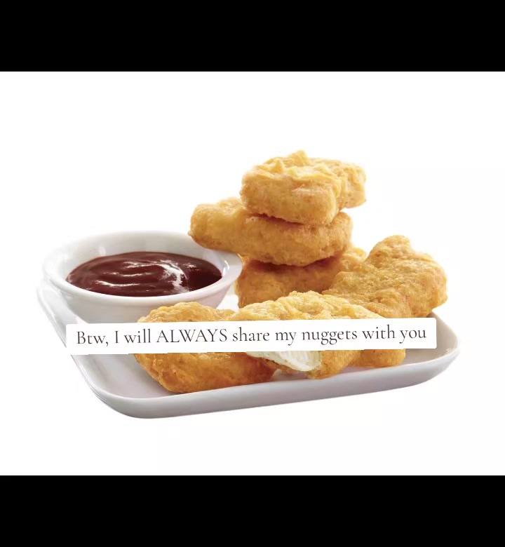 @chicken nuggets