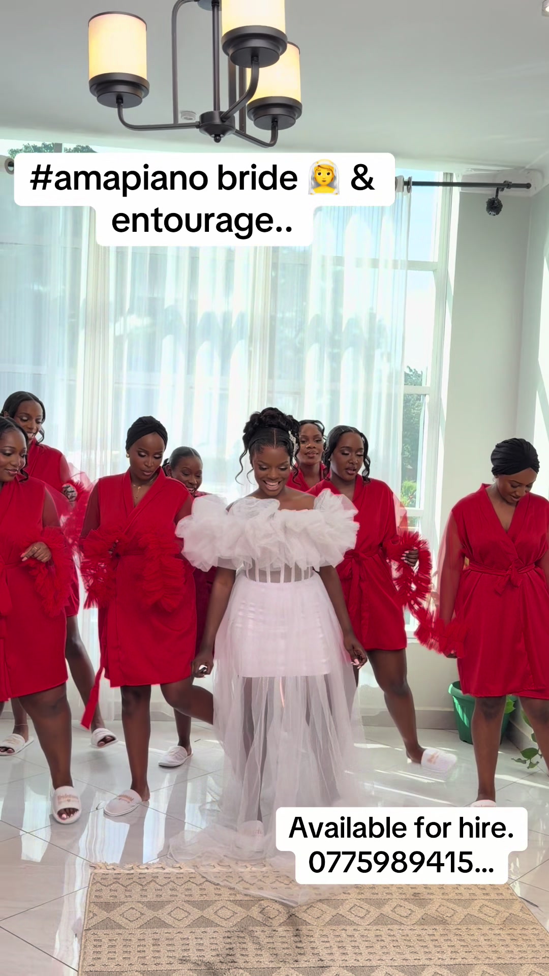 @Her Bride and Entourage