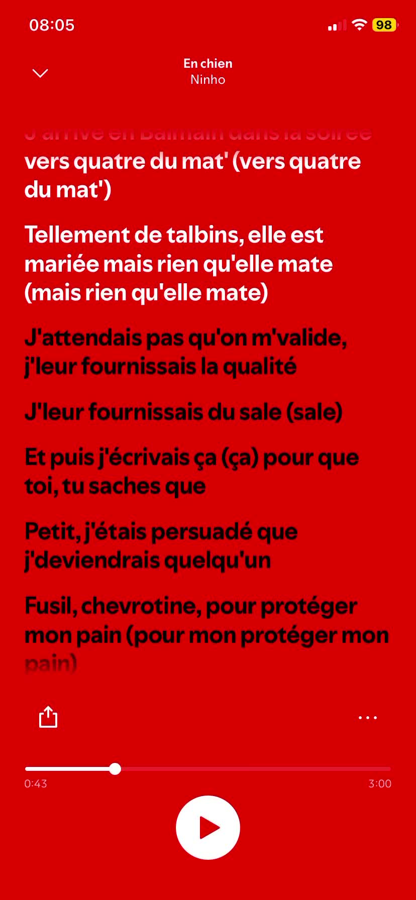 @un sons par jours