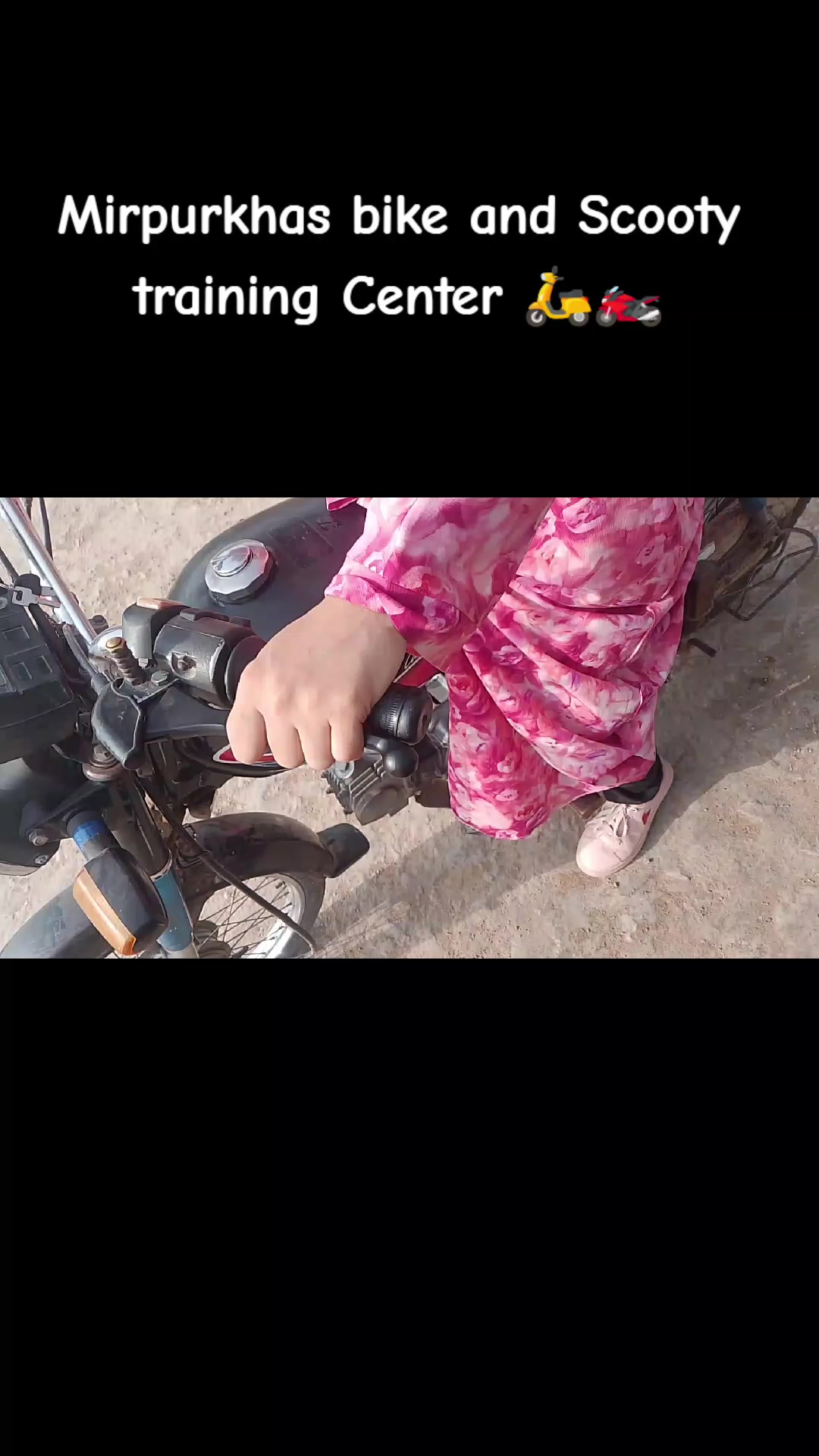 @Girl's Ride Academy Mirpurkhas