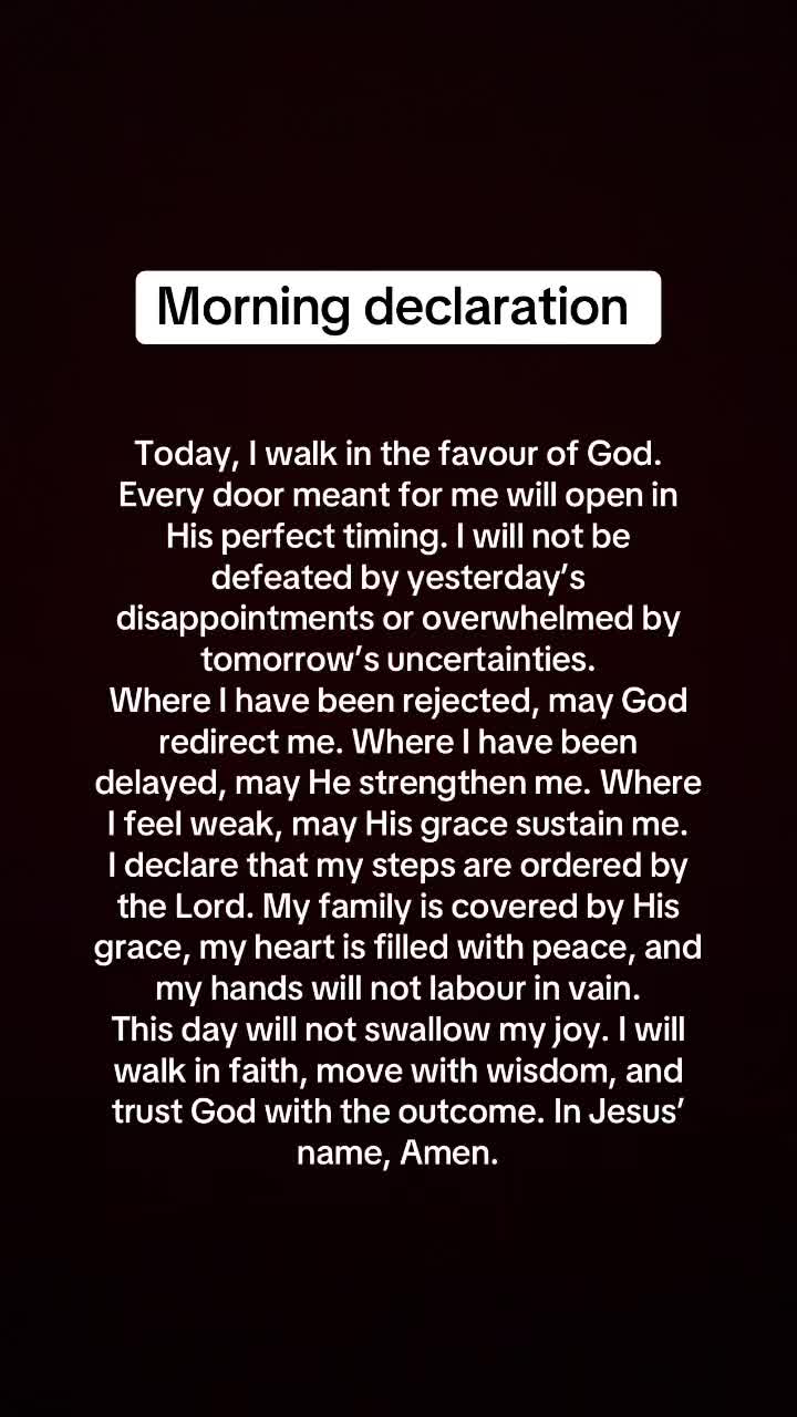 @Daily Faith Script