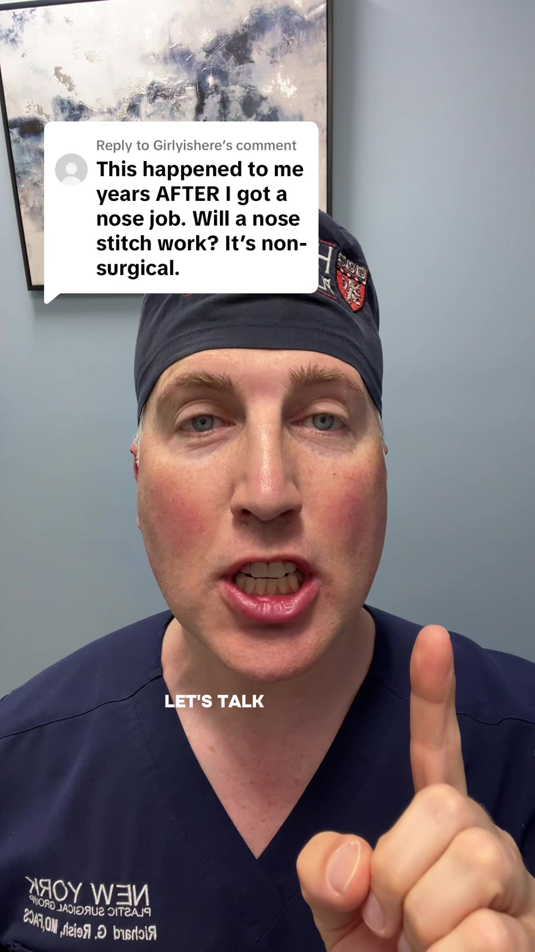 @Dr. Richard Reish, M.D., FACS