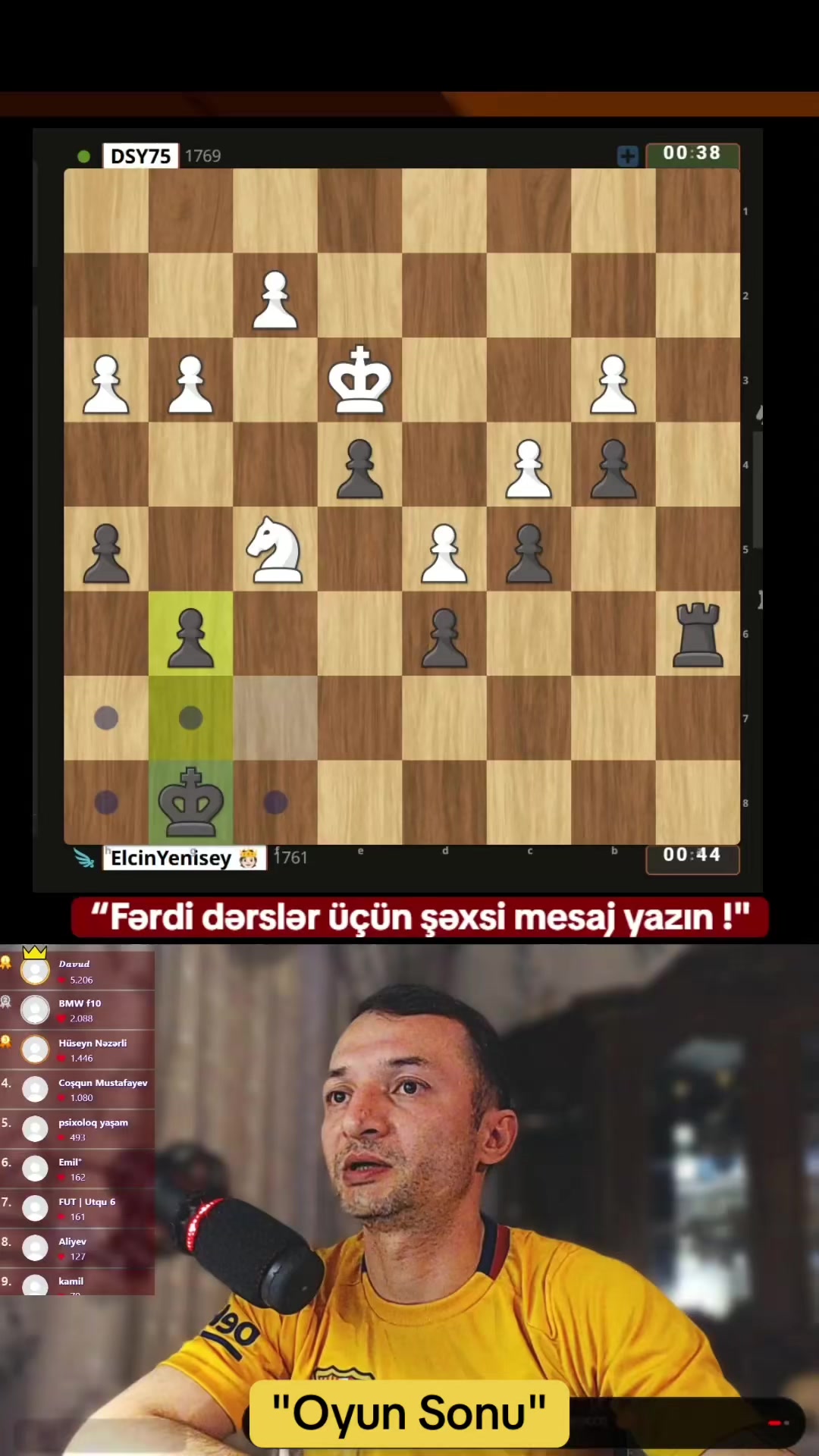@𝐸𝓁𝒸𝒾𝓃 𝒴𝑒𝓃𝒾𝓈𝑒𝓎 ✅♟️