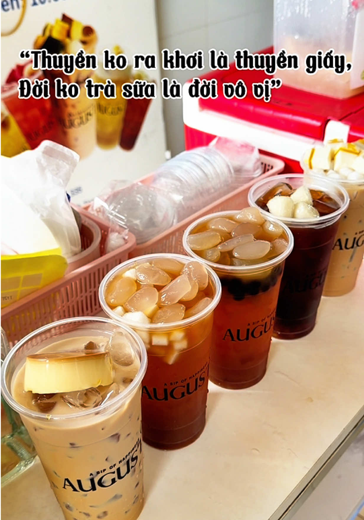 @August Milk Tea
