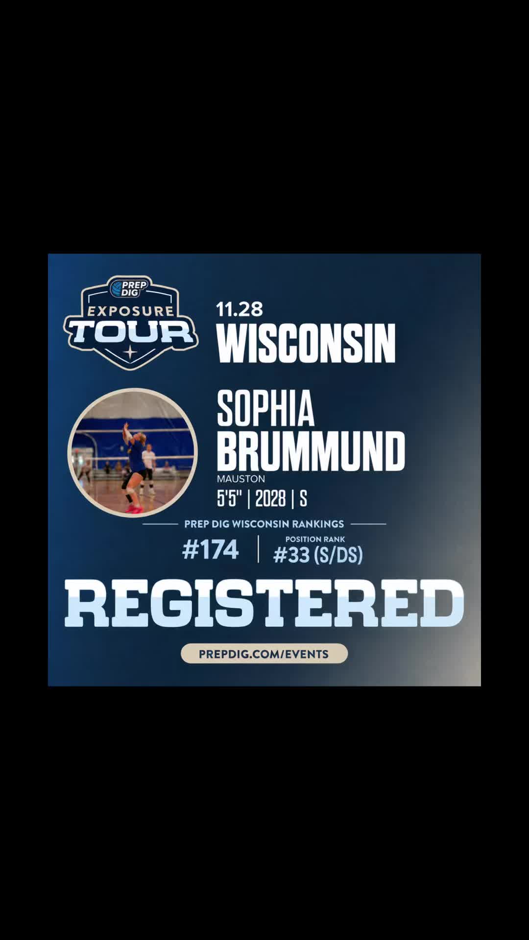 @Sophia Brummund | 2028 Setter