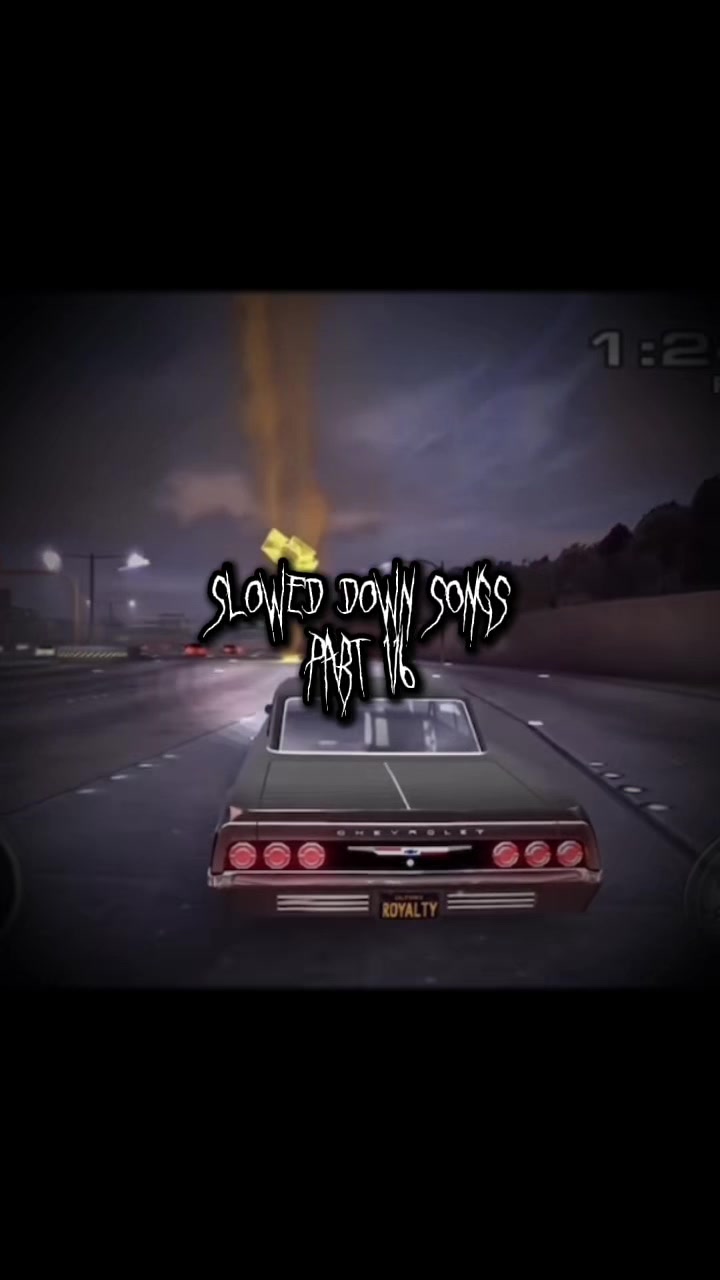 @Slowed Down Songs
