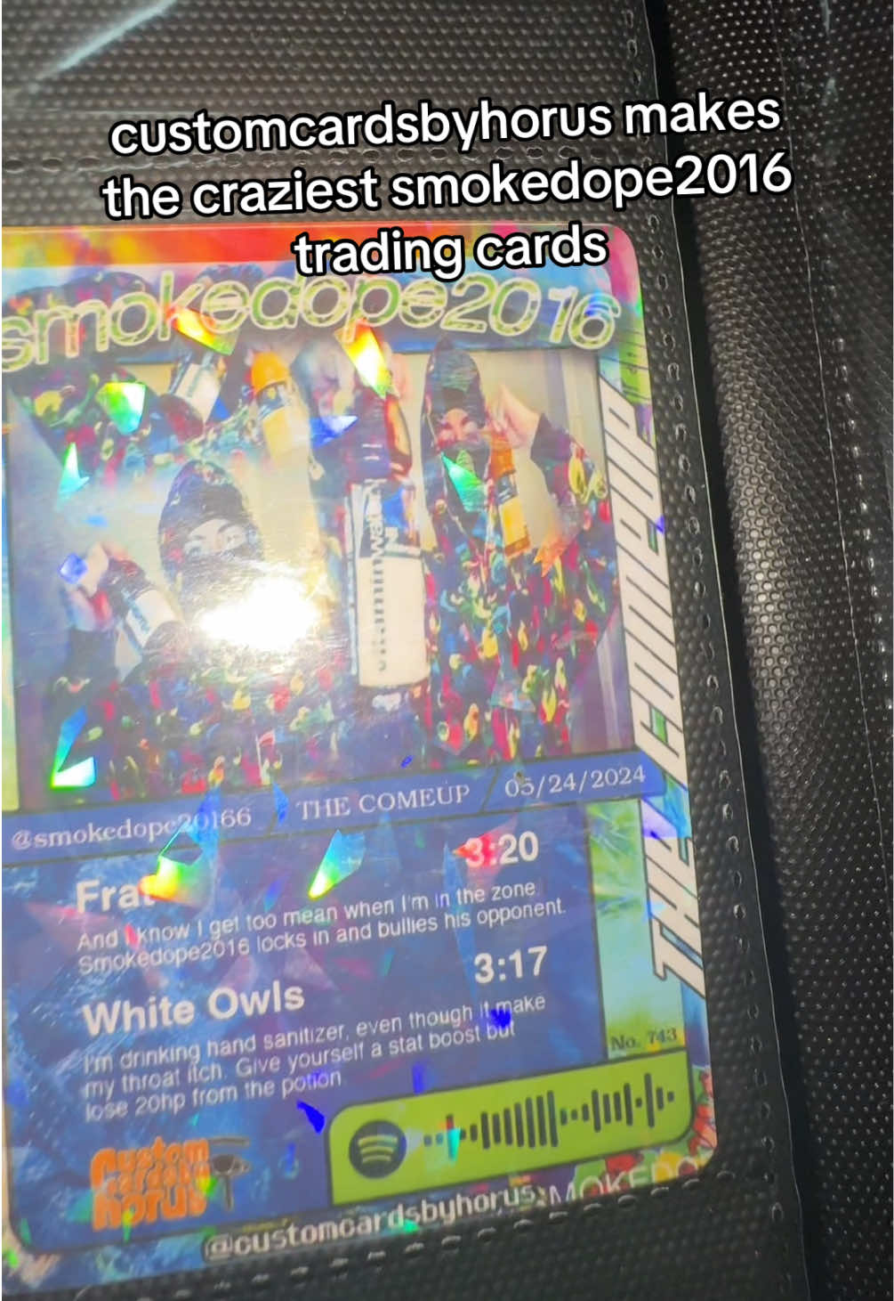 @custom cards by horus