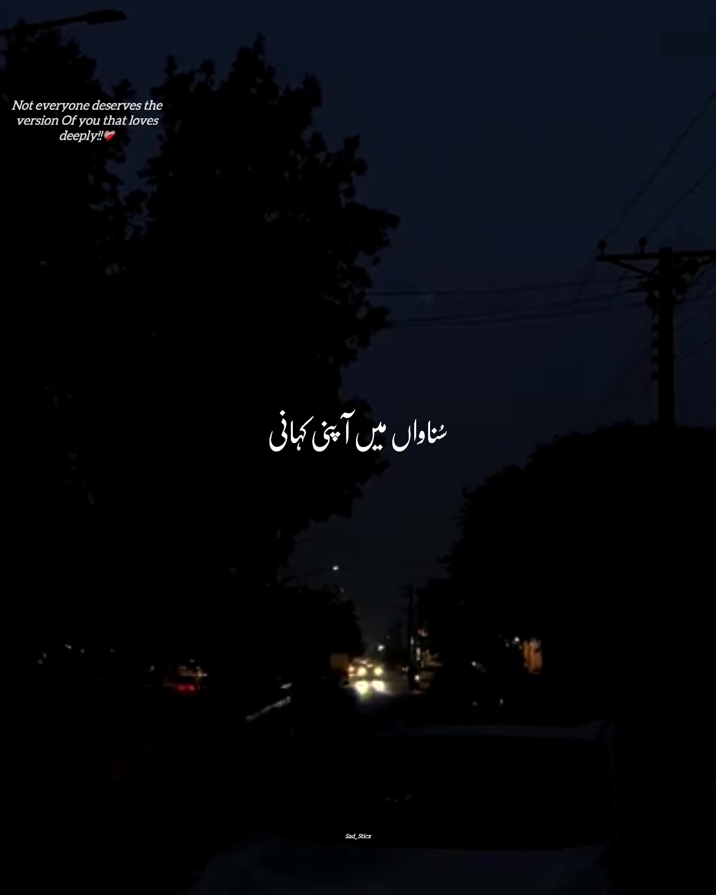 @SAD_STICX •
